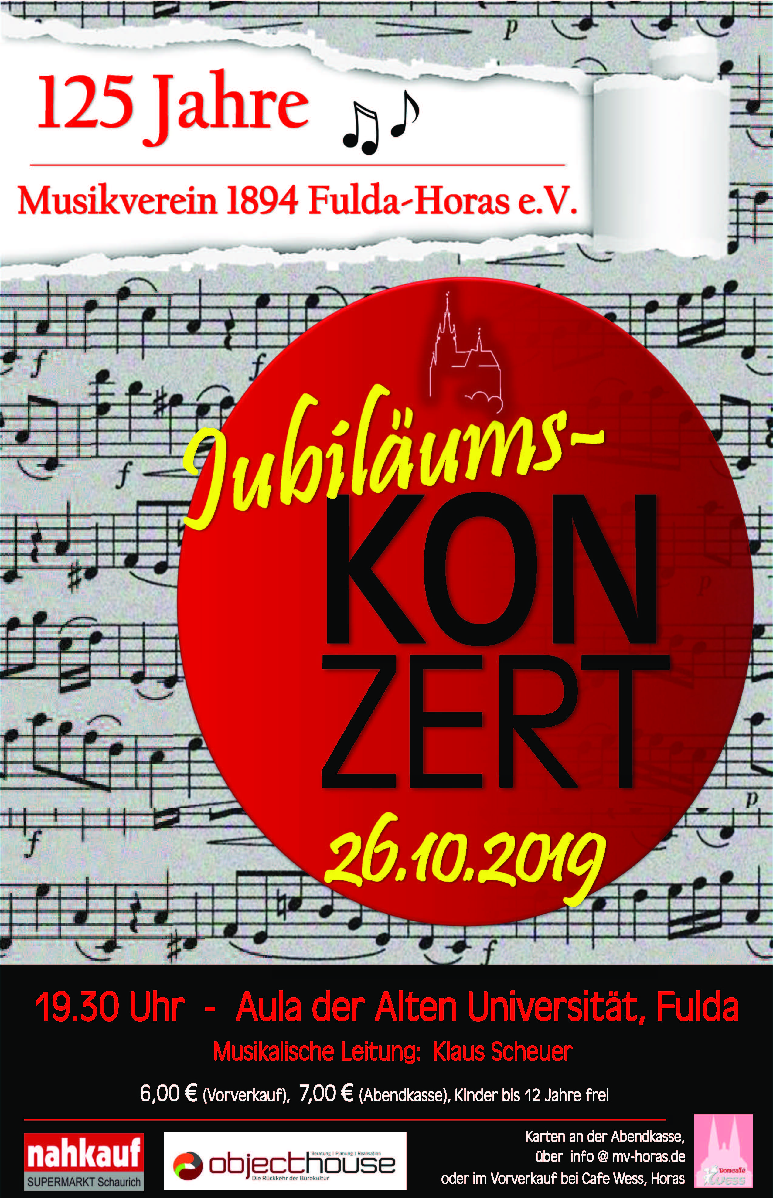 125 Jahre Musikverein Fulda-Horas